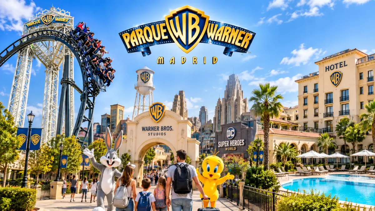 Parque Warner Entradas + Hotel